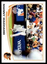 Manny Machado 2013 Topps Update #US216 Baltimore Orioles FREE SHIP AutographDen