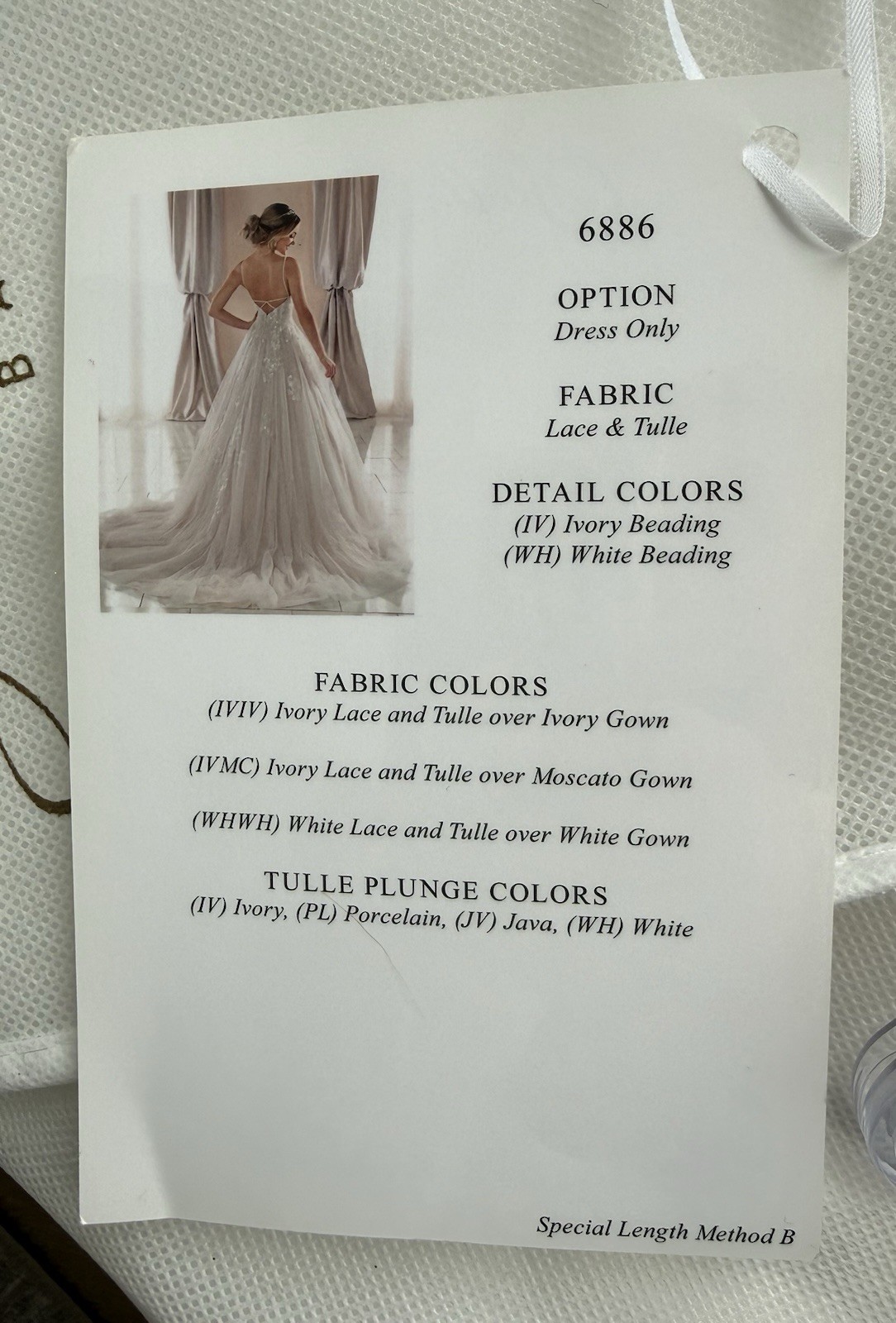 GORGEOUS STELLA YORK 6886 WEDDING DRESS IVORY LACE & TULLE A-LINE SIZE 10 NWT image 5