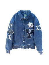 Vintage Ivy League YALE Varsity Jacket Navy Stall & Dean Collection AUTHENTIC