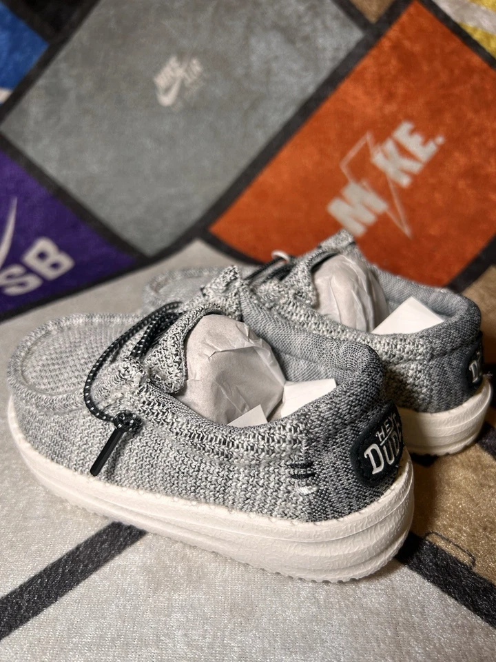 Hey Dude Wally Toddler Stretch Yin Yang Size US TD6 - Image 4 of 4