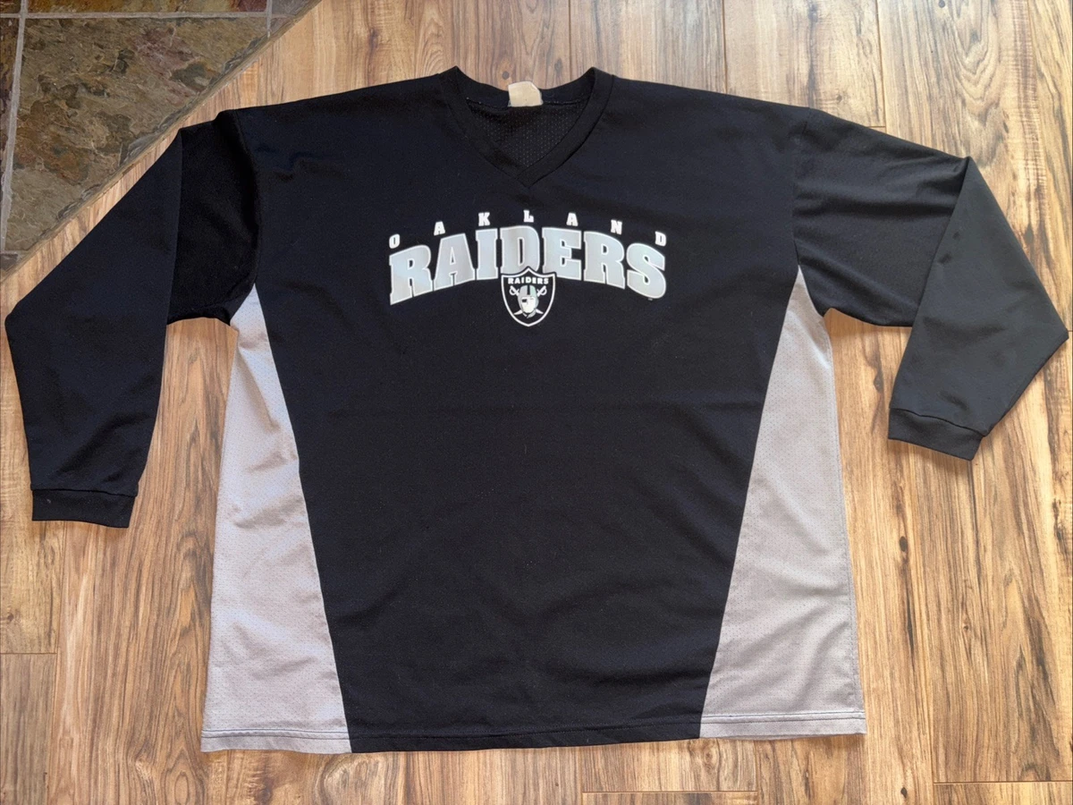 Majestic ゲームシャツ　長袖　ブラック　RAIDERS ナイロン　XL Majestic Oakland Raiders NFL Shirts for sale | eBay