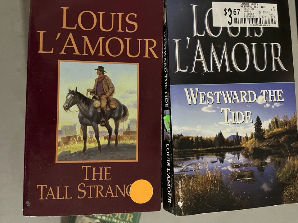 Louis Lamour 30 Book Lot Westerns Series Paperback Sacketts Foto 4 de 4