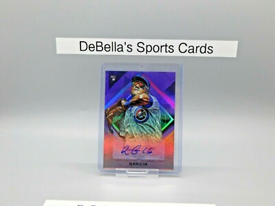 2020 Topps Fire Robel Garcia Auto FA-RG Purple AUTO #16/50