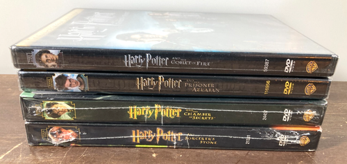 Harry Potter DVD Movie Lot Years 1 2 3 4 New Sealed Full Screen 1&2 w/ DVD-Rom - Picture 6 of 6