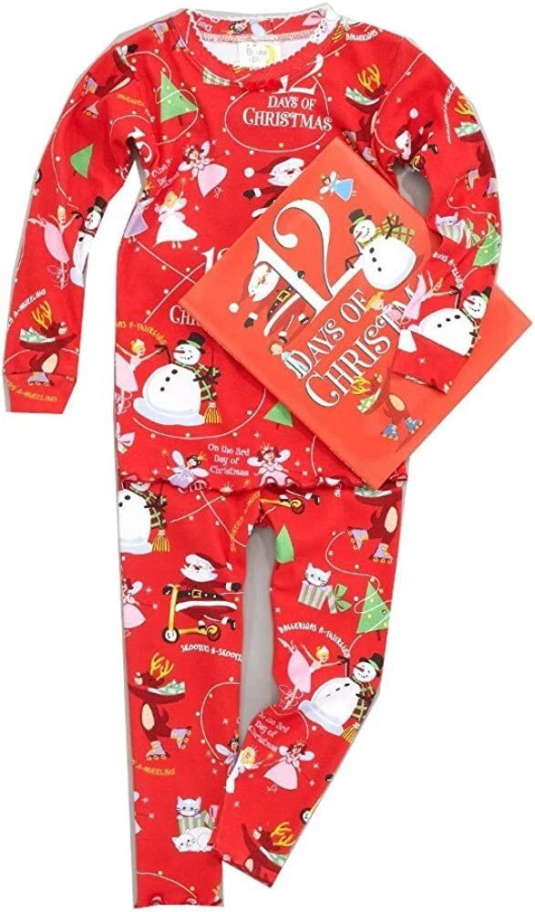 Books to bed christmas pajamas sale