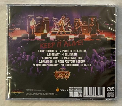 Praying Mantis - Keep It Alive! (Deluxe Edition Import CD + DVD - NEW) Boulevard - Picture 2 of 2