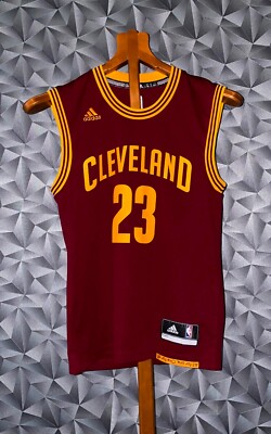 NBA CLEVELAND CAVALIERS BASKETBALL SHIRT JERSEY ADIDAS LEBRON