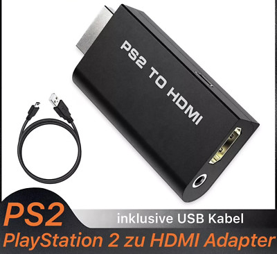 PS2 zu HDMI Konverter Stick Adapter Für PlayStation2 to HDTV Video Adapter Kabel