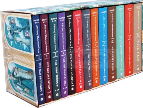 Lemony Snicket A Series of Unfortunate Events Complete Wreck Book Set New - Picture 1 of 5