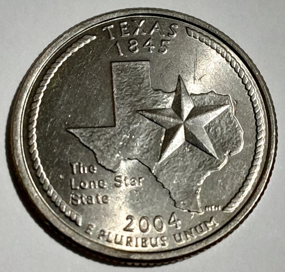 United States 1/4 dollar (quarter) 2004 currency - Image 3 of 4