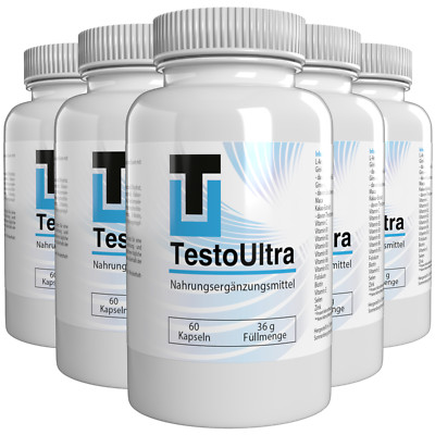 TestoUltra - 300 Kapseln (5 x 60 Kapseln) - 5er Pack