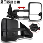 Power Heated Side Signal Lamps Pair Fits 2014-2018 Chevy GMC 1500 Towing Mirrors