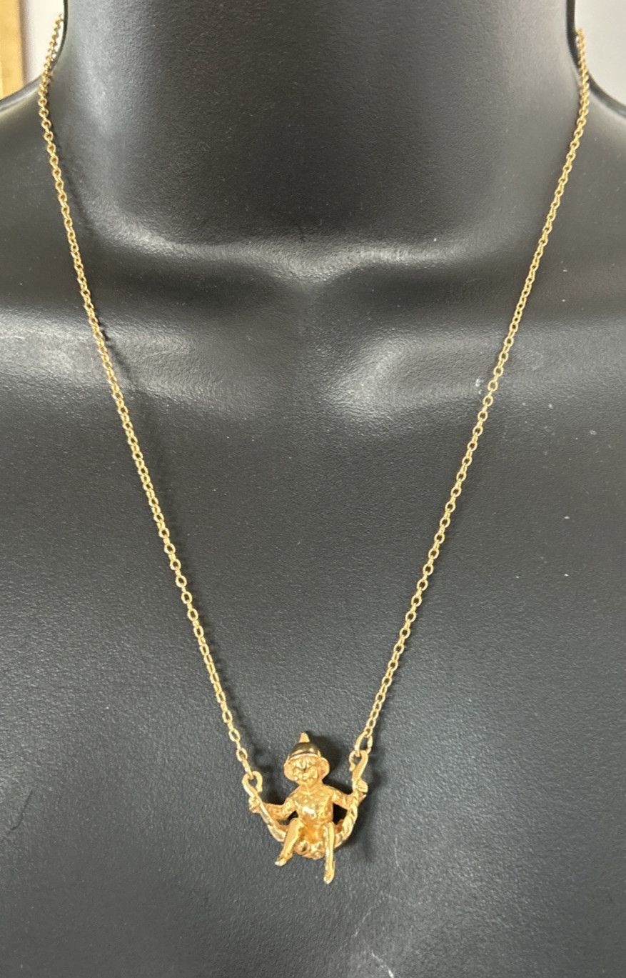 Franklin Mint FM80 Signed Leprechaun Pixie Elf on… - image 2