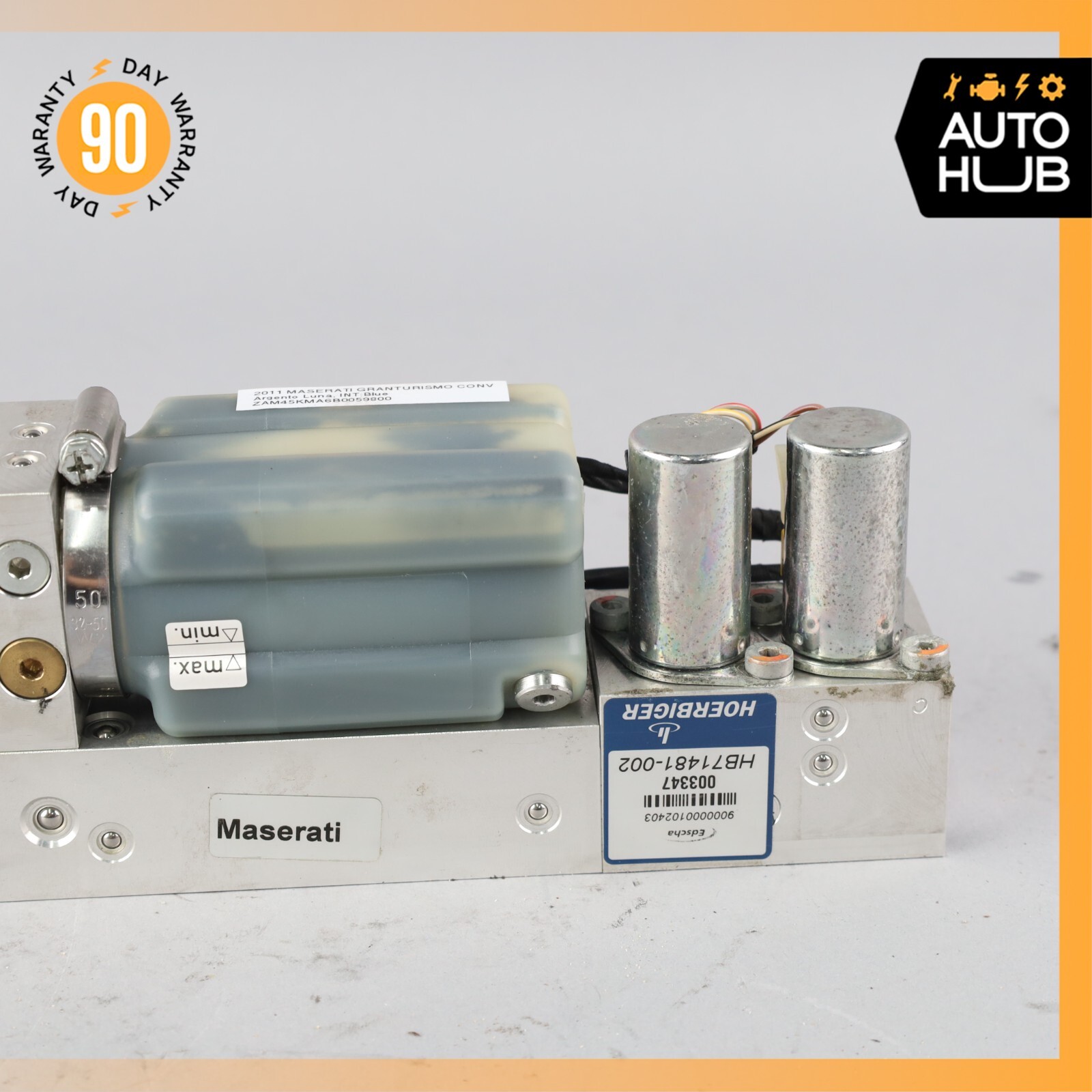 Maserati GranTurismo S M145 Convertible Top Hydraulic Pump Motor OEM 23k