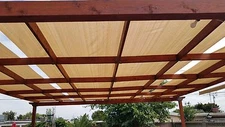 Shade Cloth 200GSM 90% UV Block Raw-Cut HDPE Mesh Shade Roll Canopy Shade Cover