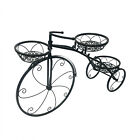 New ListingTricycle Planter Metal Plant Stand Baskets Bicycle Garden Bike Flower Pot Decor