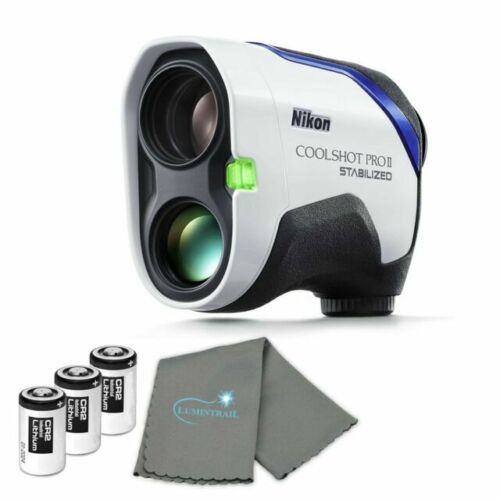 SEE NOTES Nikon COOLSHOT 20 GII Golf Laser Rangefinder White 3.6 x