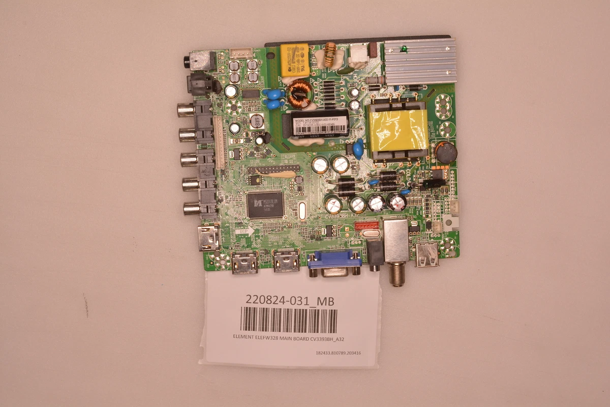 ELEMENT ELEFW328 MAIN BOARD CV3393BH A32