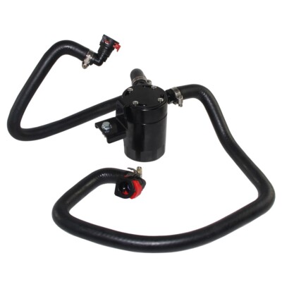 PCV Side Baffled Oil Catch Can Kit for Ford Mustang 2.3L EcoBoost 2015