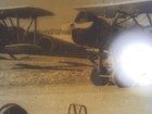 ANTIQUE GLASS PLATE PHOTO NEGATIVE - 1900's  Biplane. — photo 6