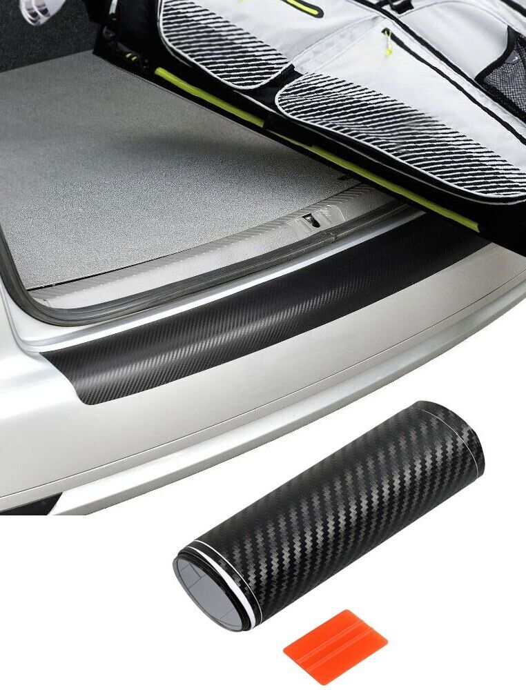 Ladekantenschutz Lack Schutz Folie Carbon Optik für Ford S-Max ab 2006-2015