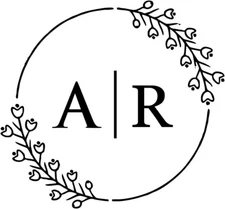 Custom Monogram Seal Embosser: Personalized Initials, Hand-Held - size 1.625"