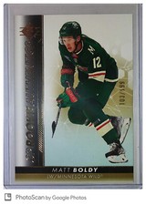 2022-23 Upper Deck SP #137 Matt Boldy Rookie Card RC 103/199 Gold Parallel