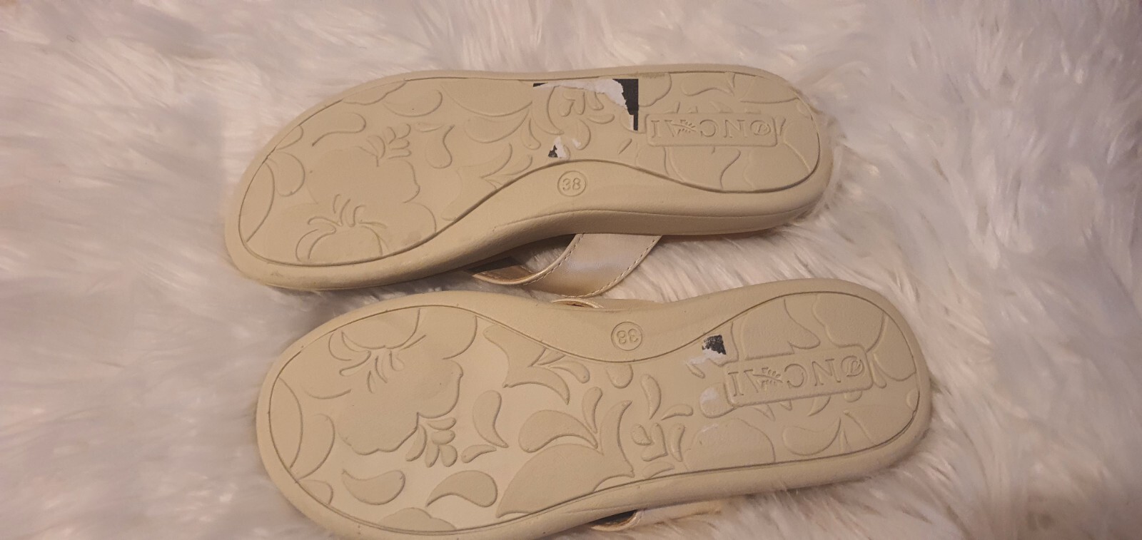 PANTOFOLA D’ORO NCAi Pantofole Oro Rosa Nero Soffici Pantofole Taglia 6