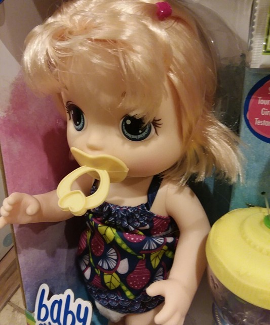 2 PACIFIERS FOR BABY ALIVE SwEET SPOONFULS AND GO BYE BYE ' NO DOLL