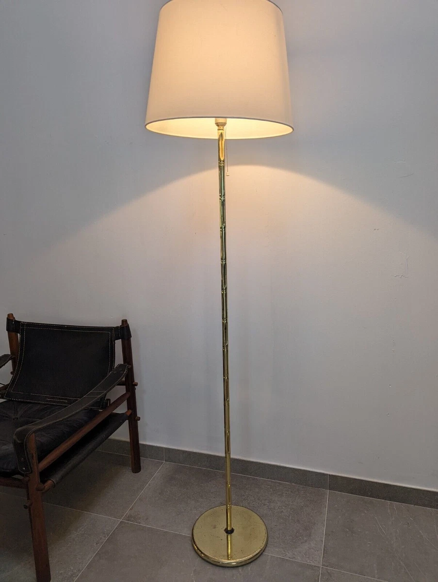 Brass bamboo floor lamp online