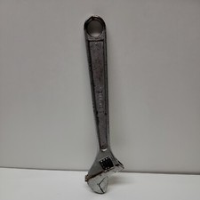 BONNEY 10" ADJUSTABLE WRENCH NICE CONDITION MADE IN USA # BW10