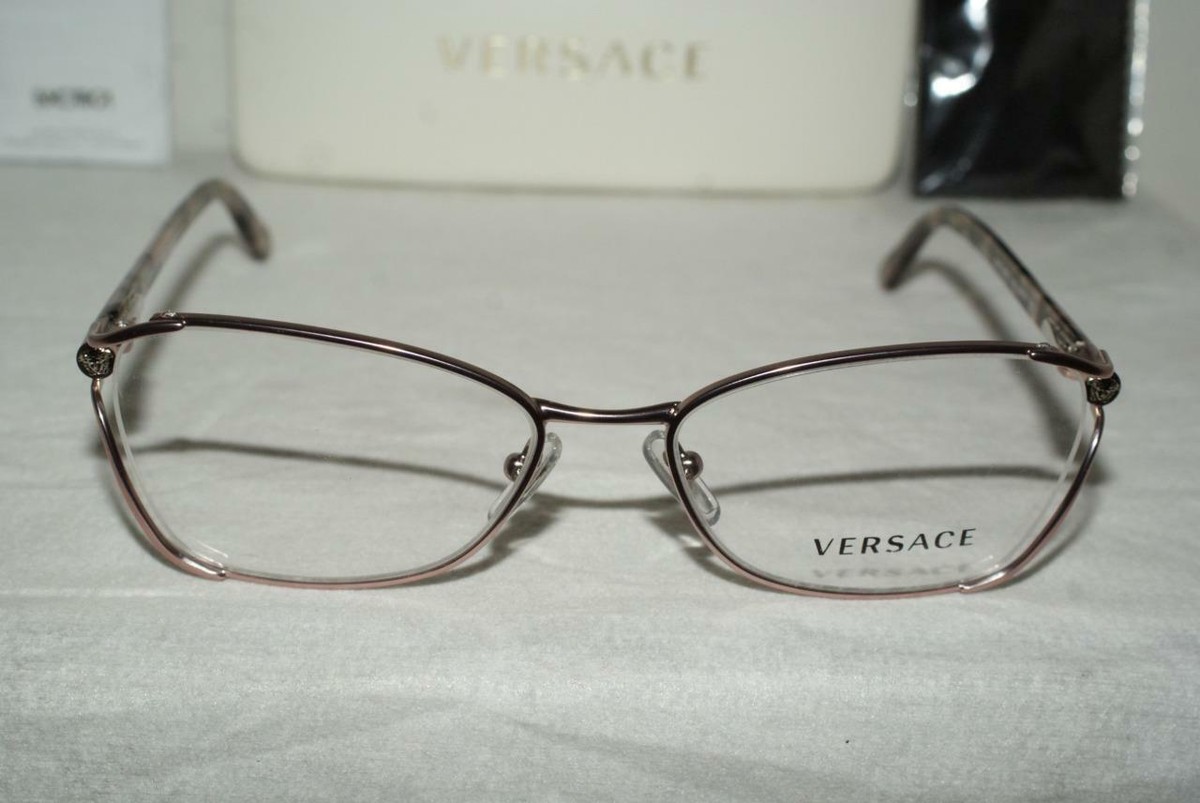 Brand New Authentic Versace Eyeglass 1208 Light Pink 1286 