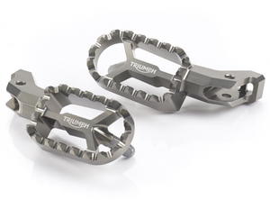 Triumph Street Scrambler Machined Rider Footrests Ebay