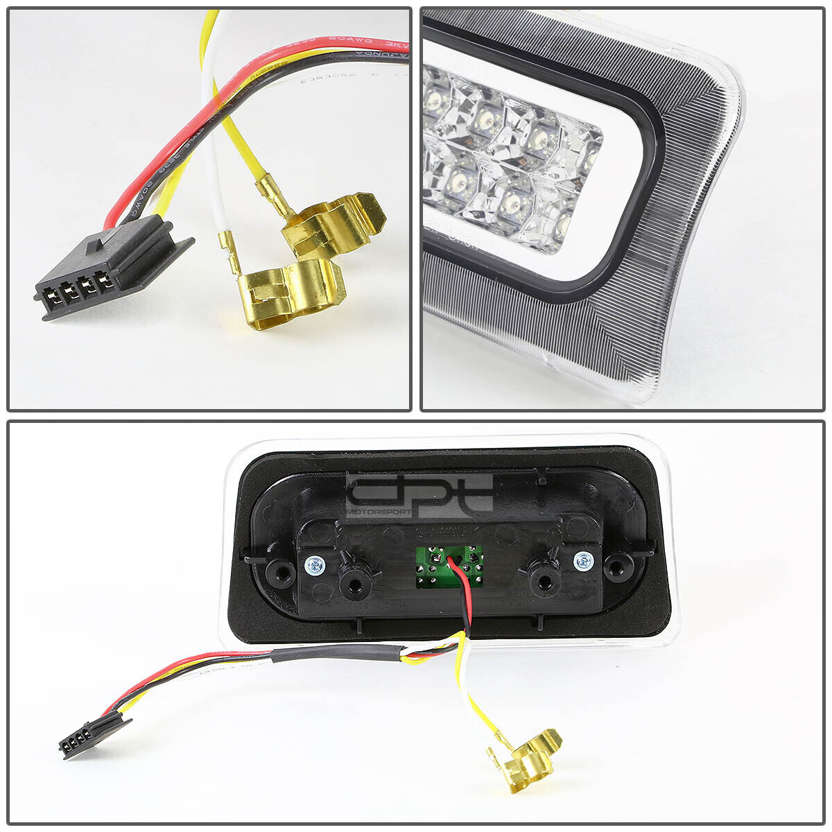 94-03 Chevy S10 GMC Sonoma Standard Cab LED 3rd Brake Light - Clear Le - CA Auto Parts - Foto 5