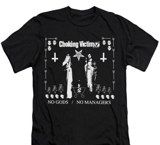 Choking victim T-Shirt Band Merch, Music Band Indie Rock Punk  Gothic Unisex tee