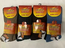 MENS NON ELASTIC THERMAL WOOL SNOW BOARDING SKI WEAR WORK HIKE SOCKS