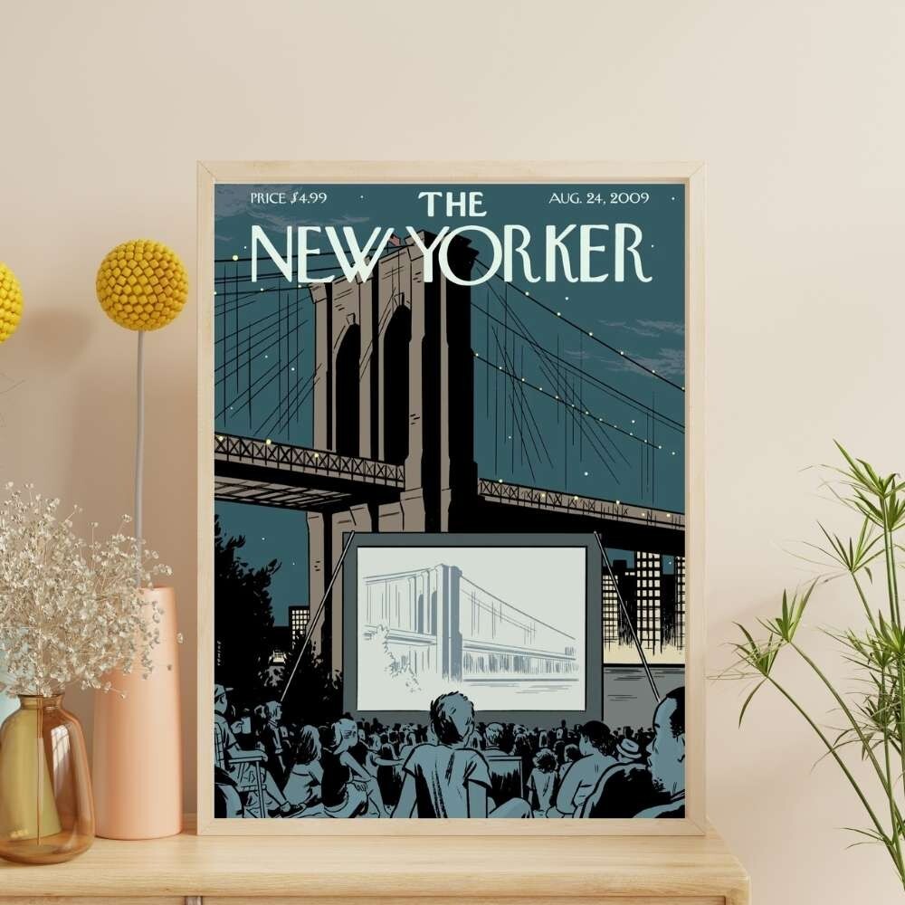 Poster Print NewYorker August 24 2009 Issue Adrian Tomine Double