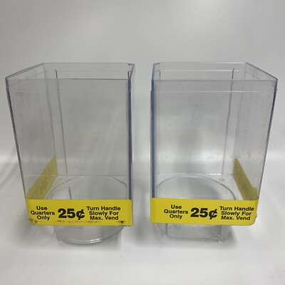2 U-Turn Uturn Small Short Canisters Candy Machine Gumball Terminator Canister