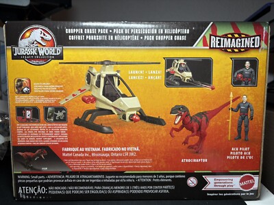 Jurassic World Legacy Collection Reimagined Chopper Chase Pack