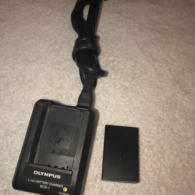 Olympus BLS-1 CHARGER And 1 BLS-1 Li-ion Battery