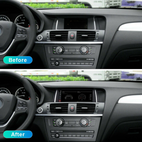 8.8" Android Navigation Car GPS Stereo Radio Wifi Carplay For BMW X3 X4 F25 F26 - Foto 2 di 14