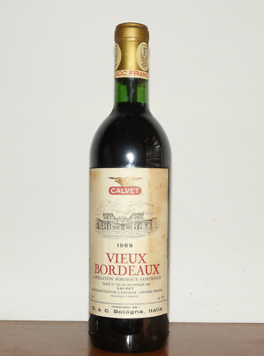 Vieux Bordeaux Calvet 1969 Rotwein, Appellation Bordeaux Controlée - France #300