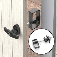 Secure For Shed Door Lock with T Handle and 2 Keys Long lasting Performance