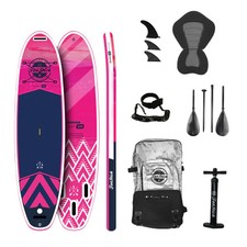 Pure Art 10'6 Inflatable Stand Up Paddle Board SUP Package With SEAT - Pink Pant