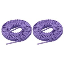 Flat Shoe Laces, 47 Inch Athletic Shoelaces for Sneakers Running, Purple