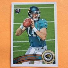 2011 BLAINE GABBERT Topps #160 Rookie Card Jacksonville Jaguars NM/MT ??. rookie card picture