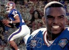 1995 Flair Football Jeff Burris #16