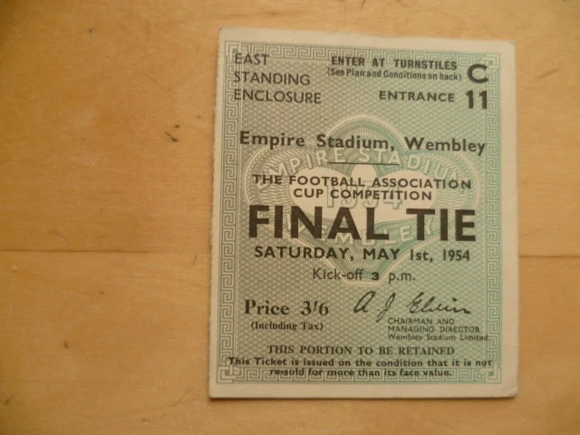 Ticket FA Cup 1995: West Bromwich Albion V Coventry City (replay)