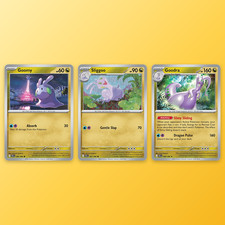 Goomy Sliggoo Goodra, 3 Card Set, Evolution Line, Chaos Rising