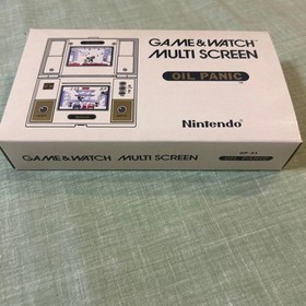 gamewatch Game Watch Multi Screen Oil Panic Japan